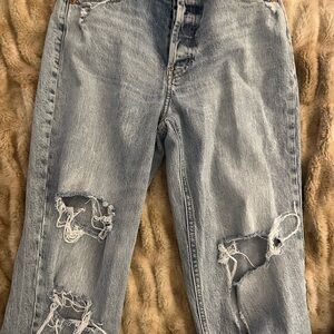 Daze distressed jeans, size 25
